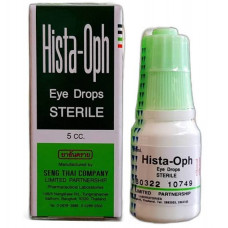 Глазные капли от аллергии Hista-Oph, 10 мл / Eye drops Hista Oph, 10 ml