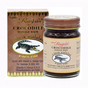 Массажный бальзам ISME Rasyan Крокодил, 50 г / ISME Rasyan Crocodile Massage Balm, 50 g