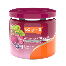 Крем для волос Lolane Natura Beetroot от выпадения волос 100 г / Lolane Natura Beetroot Hair Treatment for Hair Loss 100g
