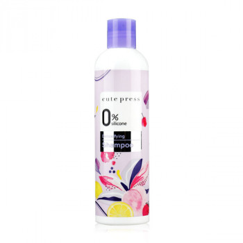 Cute Press 0% Силиконовый Детоксифицирующий Шампунь 300мл / Cute Press 0% Silicone Detoxifying Shampoo 300ml