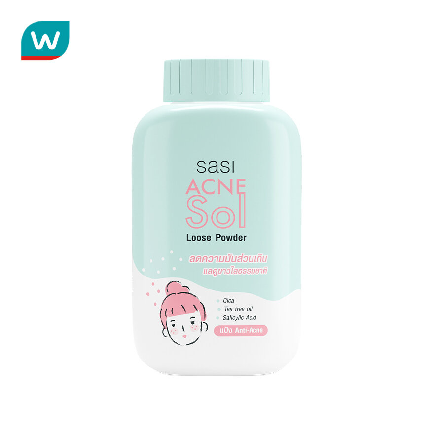 Рассыпчатая пудра Sasi Sasi Acne Sol 50г