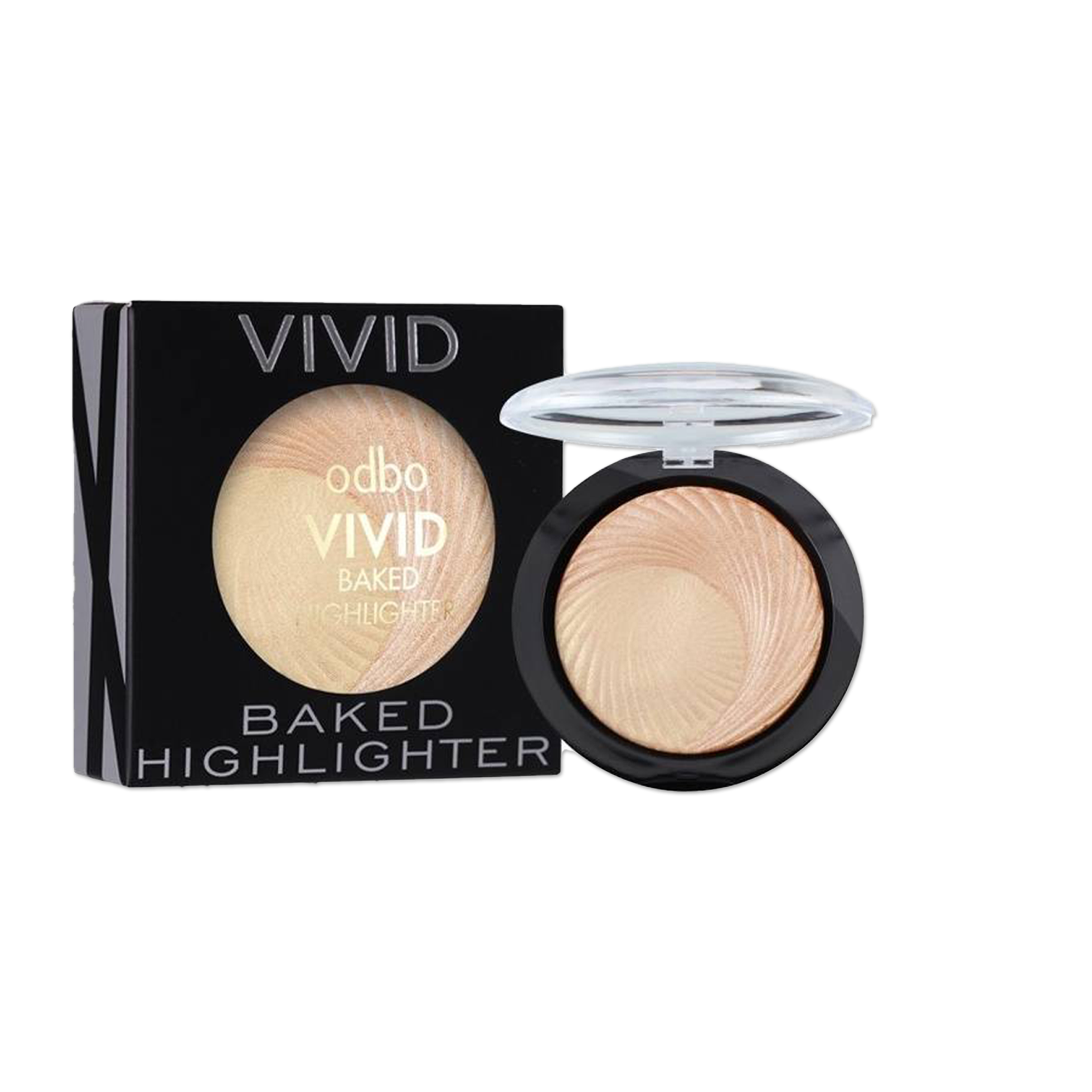 ODBO VIVID BAKED HIGHLIGHTER (OD106) : ODBO VIVID BAKED HIGHLIGHTER x 1 шт. abcmall