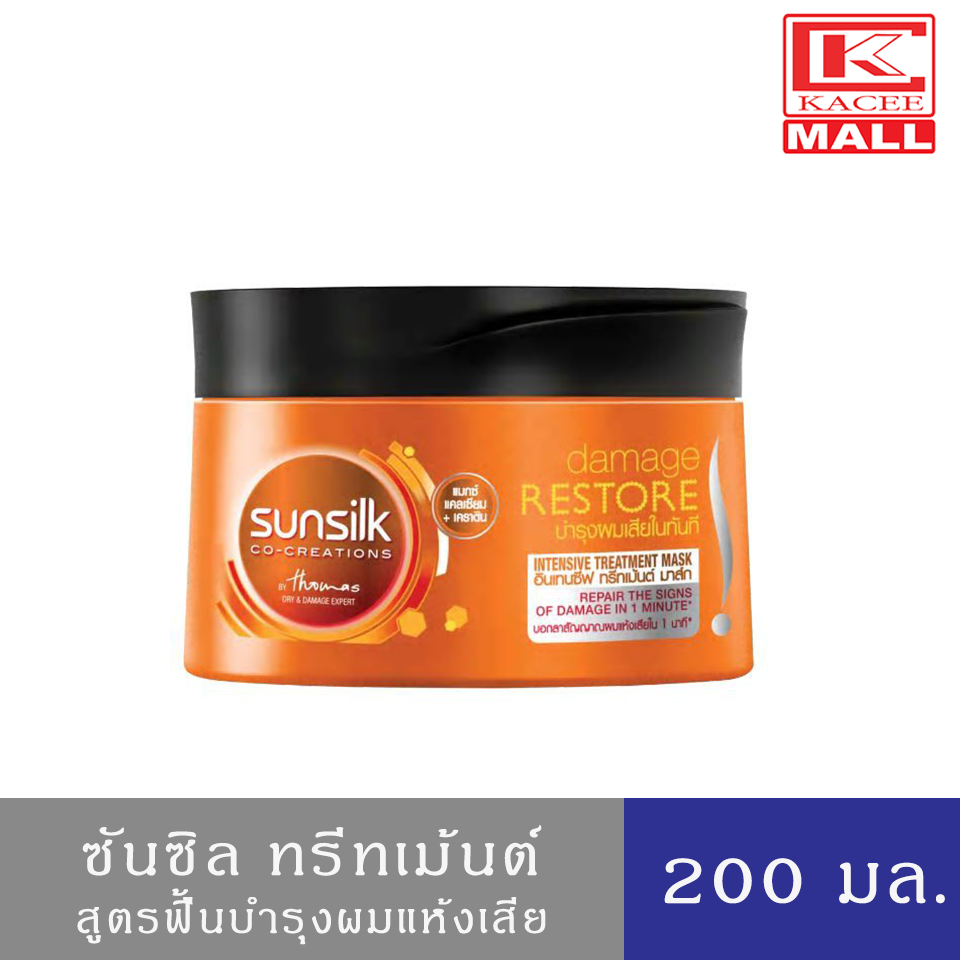 Sunsilk Intensive Treatment Mask Мгновенно питает поврежденные волосы 200 мл SUNSILK Treatment Damage Restore (200 мл)