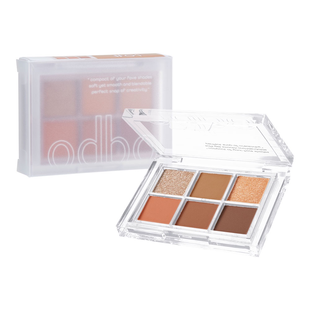 ПАЛИТРА ODBO SIGNATURE EYESHADOW PALETTE (OD276): ODBO SIGNATURE EYESHADOW PALETTE x 1 шт. abcmall