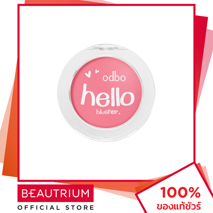 Румяна ODBO Hello Blusher 4г BEAUTRIUM BEAUTRIUM ODBO