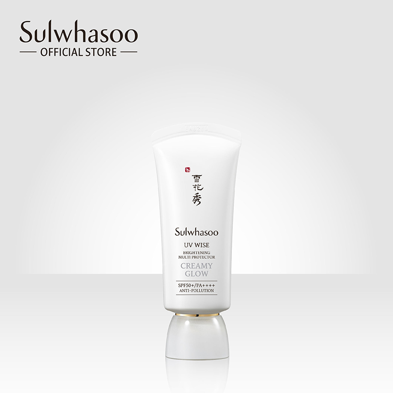 SULWHASOO UV WISE Brightening Multi Protector 30 мл SPF50+/PA++++ No.1 Creamy Glow Солнцезащитный крем защищает кожу Осветлить кожу аурой, очистить кожу