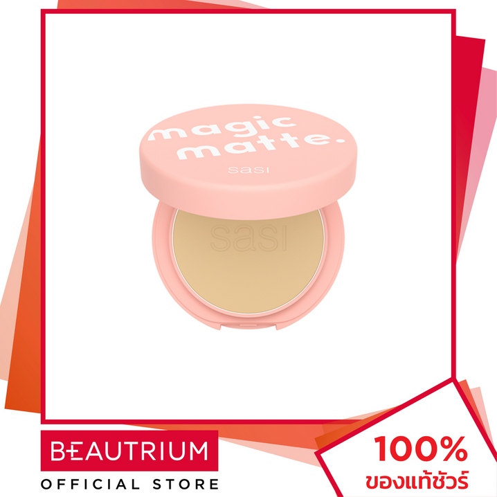 Пудра для лица SASI Magic Matte Foundation Powder 8,5 г BEAUTRIUM BEAUTRIUM Sasi