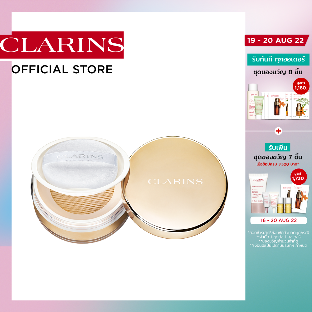 Рассыпчатая пудра CLARINS 01 15 г Рассыпчатая пудра Clarins 01 15 г Пудра Пудра Компактная пудра