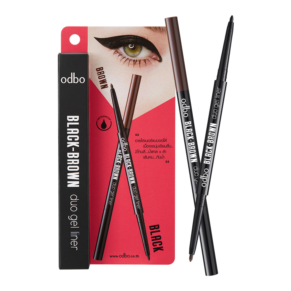 Odbo Odbo Black Brown Duo Gel Liner OD359