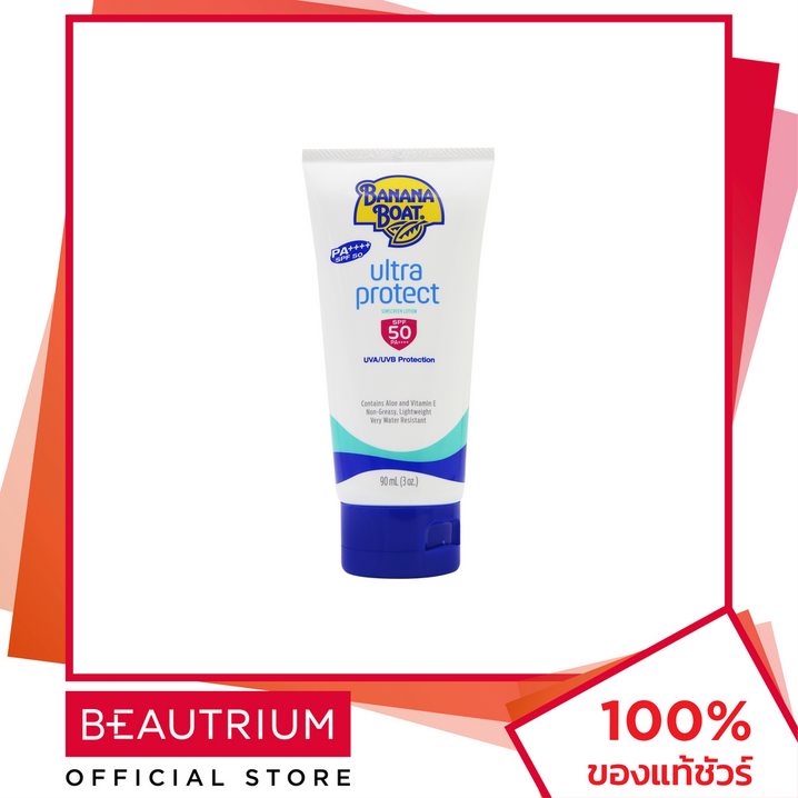 BANANA BOAT Ultra Protect Солнцезащитный лосьон SPF 50 PA+++ Солнцезащитный крем 90 мл BEAUTRIUM BANANA BOAT