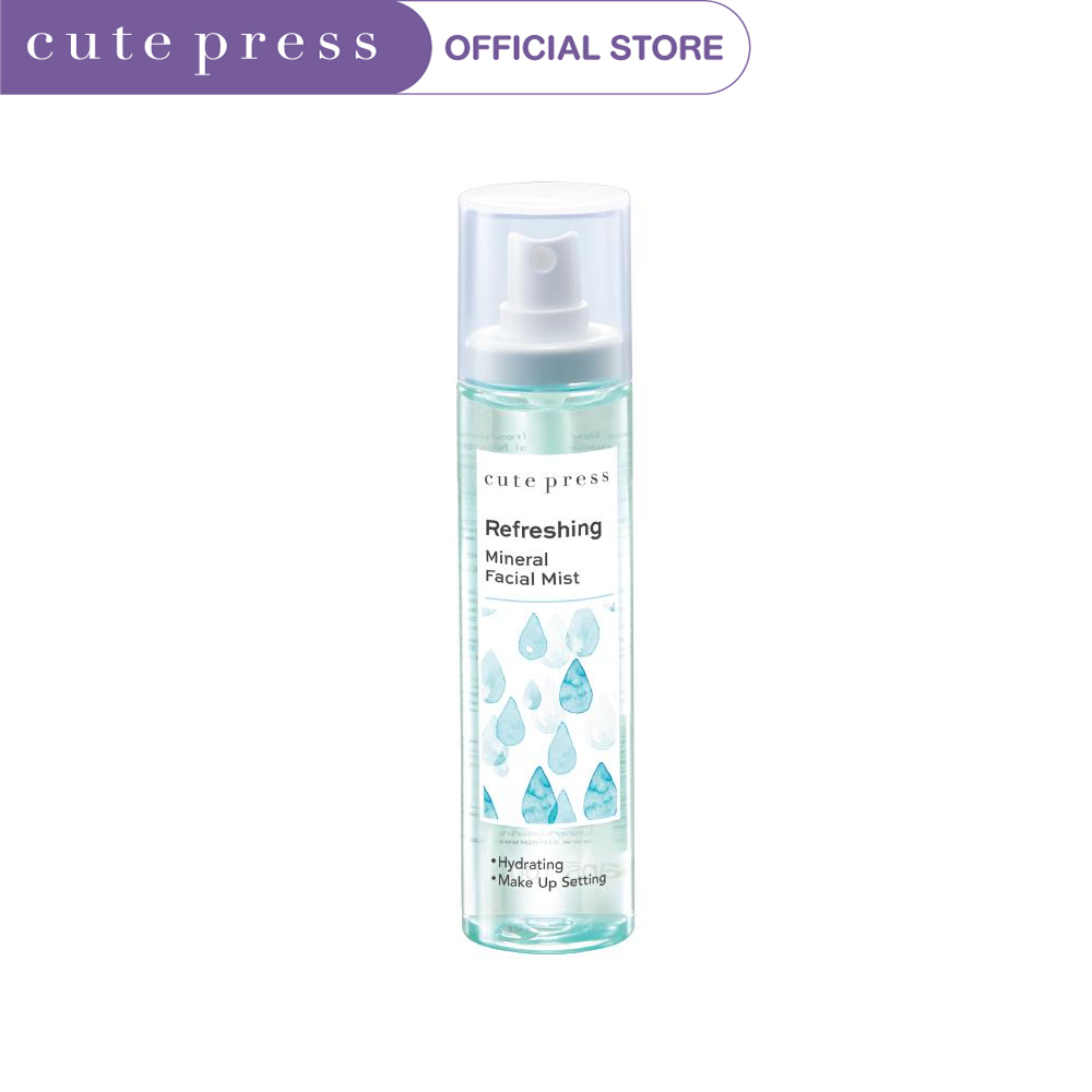 ОСВЕЖАЮЩИЙ МИНЕРАЛЬНЫЙ СПРЕЙ ДЛЯ ЛИЦА CUTE PRESS Refreshing Mineral Facial Mist BEAUTRIUM