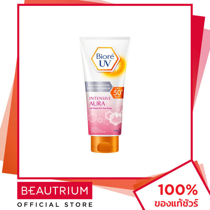 BIORE UV Anti Pollution Сыворотка для ухода за телом Intensive Aura SPF50+ PA+++ Солнцезащитный крем 50 мл BEAUTRIUM