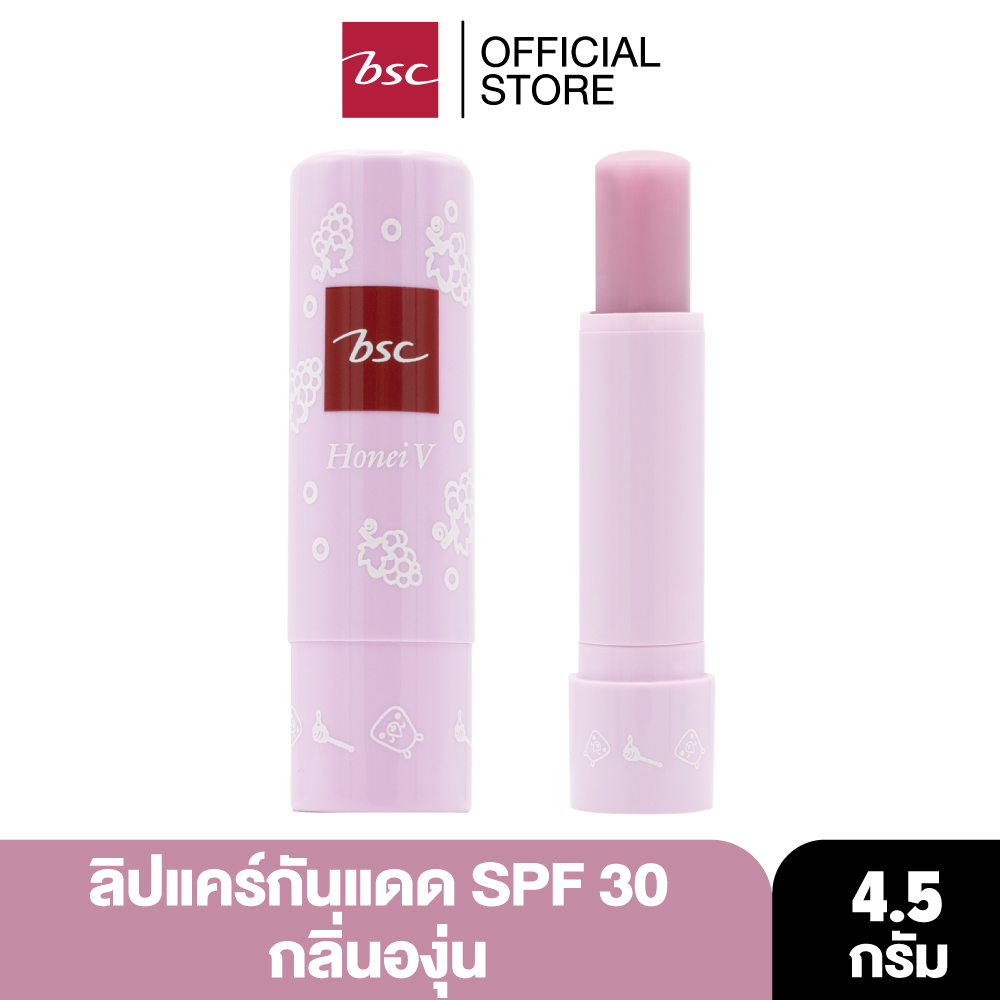 HONEI V BSC SWEET HONEI BEAR SUN LIP CARE SPF30 PA++ 4,5 г. придать розоватый оттенок