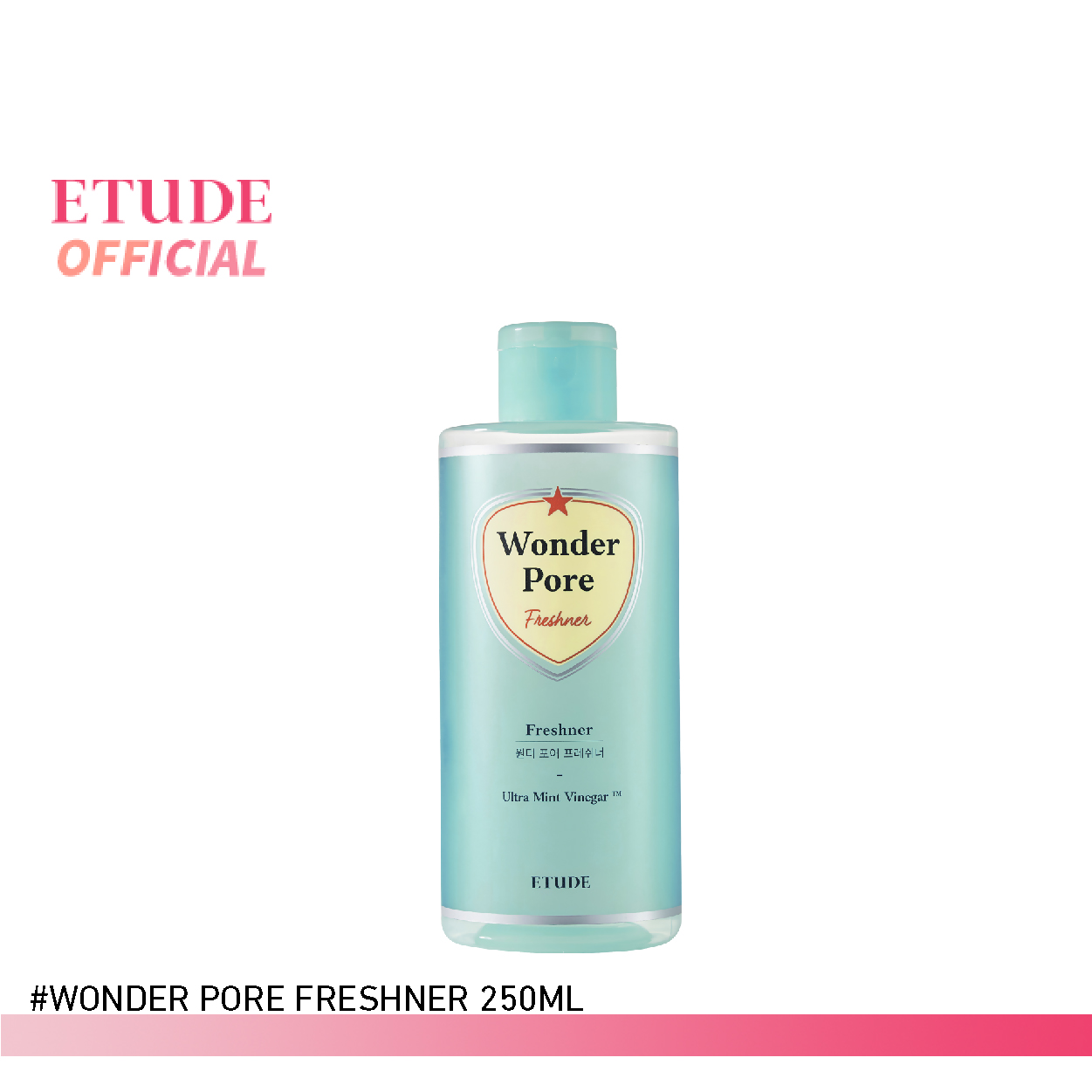 ETUDE Wonder Pore Freshner (250 мл) ETUDE (Тонер очищает кожу и поры. для тех, у кого проблемы с акне)