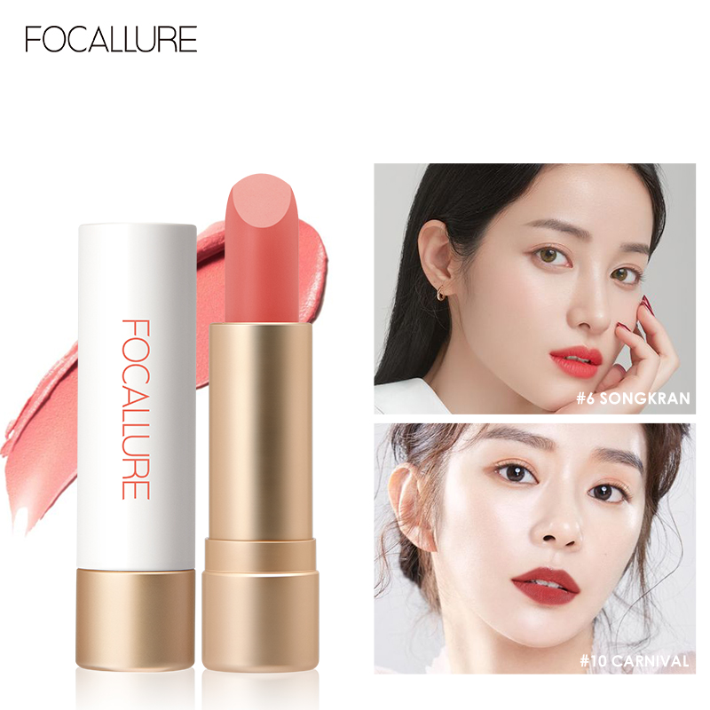 FOCALLURE STAYMAX MATTE LIPSTICK обеспечивает яркий цвет в течение всего дня.