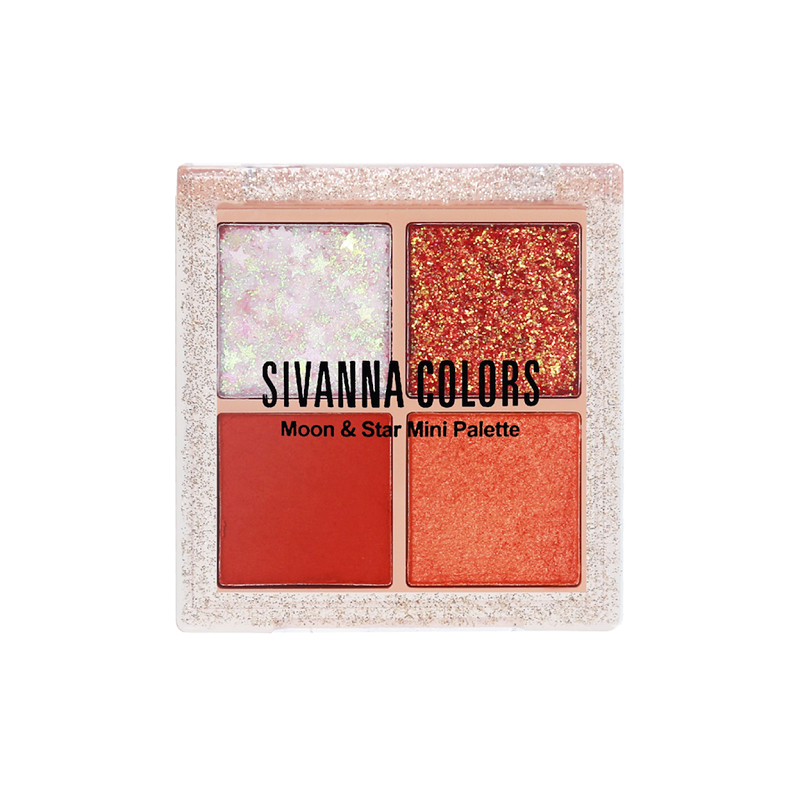 SIVANNA MOON & STAR MINI PALETTE (HF6040): мини-палитра теней для век Sivanna x 1 шт. abcmall