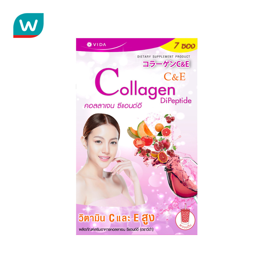 Японский Премиум коллаген Vida Collagen C&E 7 гр x 7 пакетиков