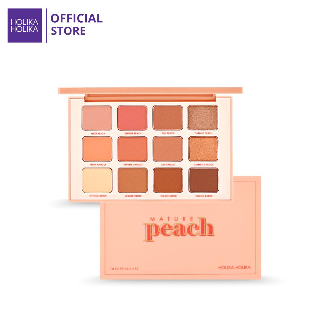 Палетка для теней век Holika Holika Piece Matching Eyeshadow Palette 01 Mature Peach