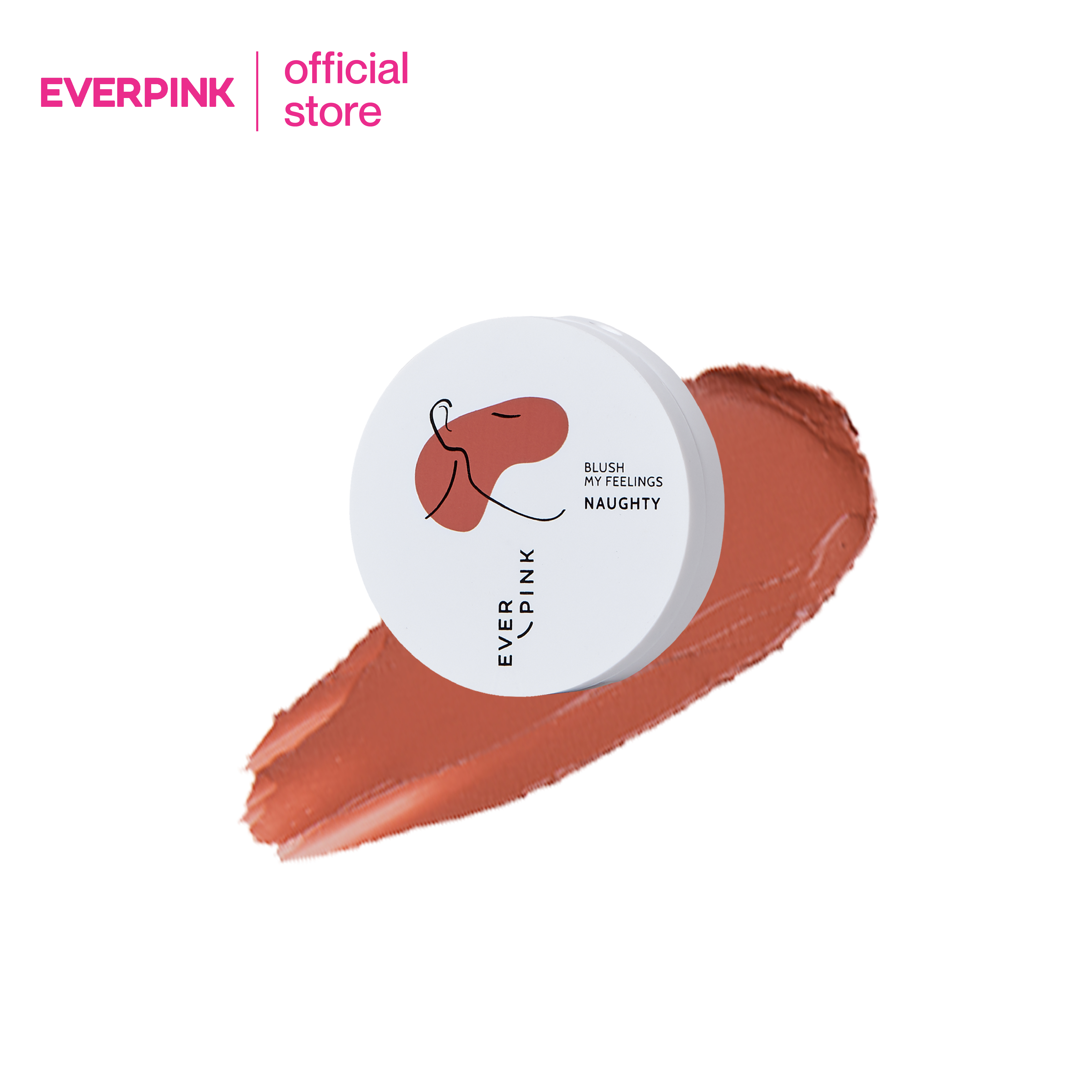  Атласные румяна Everpink Blush My Feelings 