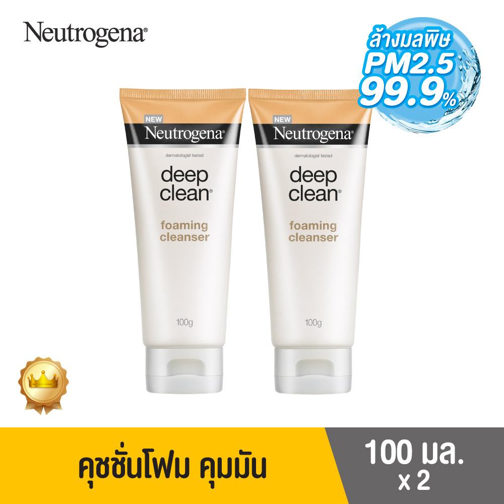 Neutrogena Пенка для умывания Neutrogena Deep Clean Cushion 100 г (НОВИНКА) x 2 Пенка для умывания Neutrogena Deep Clean Cushion x 2