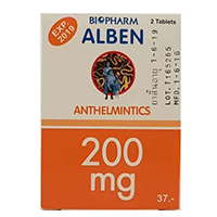 Антипаразитарный Alben 3 шт / Alben 200mg 3pcs 