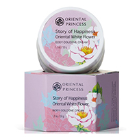 Парфюмированный крем для тела "Oriental White flower" Story of Happiness от Oriental Princess 50 гр / Oriental Princess Story of Happiness Oriental White flower Body Cologne Cream 50 gr