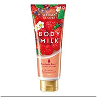 Японское молочко для тела Aroma Resort "Fantastic Berry" с ароматом ягод от Kracie 220 гр / Kracie Aroma Resort Body Milk Fantastic Berry 220g