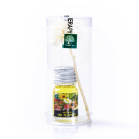 Ароматический диффузор «Цветочный микс» THAI SPA 5 ml / THAI SPA Essential oil Spa Reed Diffuser Mix flowers