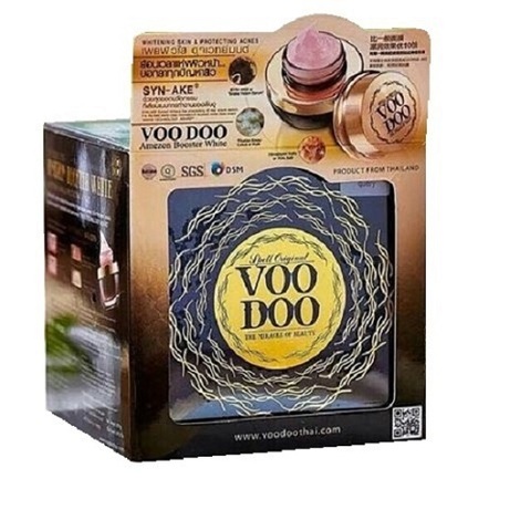 Омолаживающая крем-маска для лица с эффектом ботокса Voodoo Amezon Booster White Snake 3 в 1 30 гр