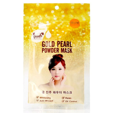 Маска для лица с биозолотом и жемчугом Belov MOODS GOLD PEARL POWDER MASK 50 гр