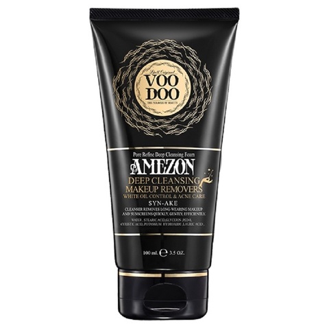 Глубокоочищающая пенка для снятия макияжа Voodoo Amezon Syn-Ake Deep Cleansing Foam Makeup Remover 100 мл