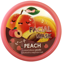 Гелевая маска для лица с экстрактом Персика от Civic 100гр / Civic Facial Mask Peach 100 g