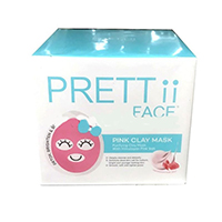 Маска для лица с розовой глиной от Prettii Face 70 мл / Prettii Face Pink Clay Face Mask 70 ml