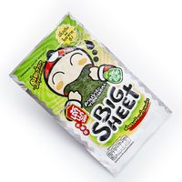 Большие чипсы из водорослей нори Tao Kae Noi 4g / Tao Kae Noi crispy seaweed big sheet 4g