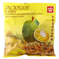 Жевательные тайские конфеты c соком джекфрута 110 гр /MitMai Jackfruit soft chewy candy 110 gr