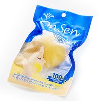 Натуральный спонж «Konjac» (конняку) для умывания OnSen/ OnSen Konjac Sponge yellow