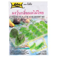 Смесь для приготовления тайского мармелада со вкусом фруктов от Lobo 115 гр / Thai Fruits Flavour Dessert Lobo 115 g