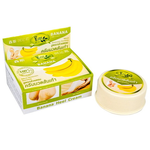 Банановый крем от трещин на пятках BIO WAY Banana Cream Heels