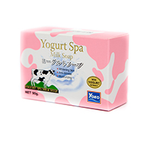 Мыло отбеливающее с йогуртом и молоком от Yoko 90 гр / Yoko Yogurt SPA Milk Soap 90g