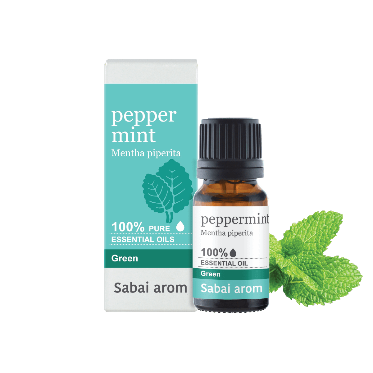 Peppermint 100% Pure Essential Oil 10 ml. / Мята перечная 100% Чистое эфирное масло 10 мл.