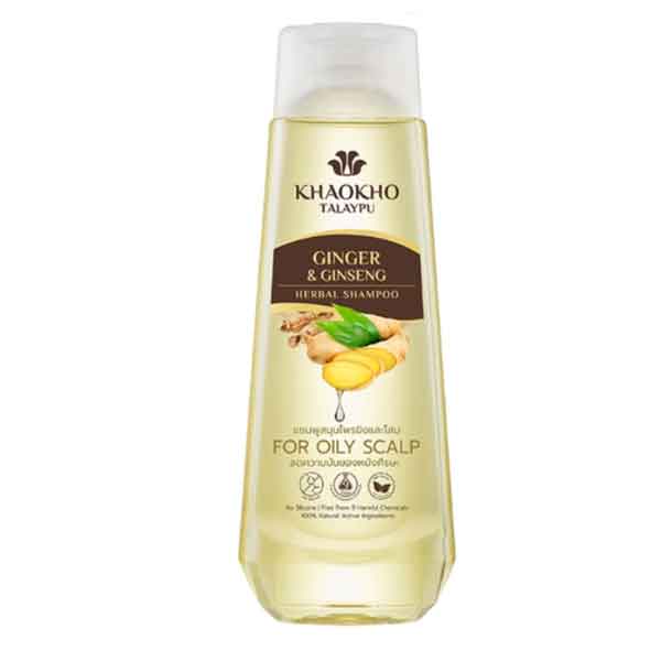 Khaokho TALAYPU Ginger & Ginseng шампунь 185мл. / Khaokho TALAYPU Ginger & Ginseng shampoo 185 ml.