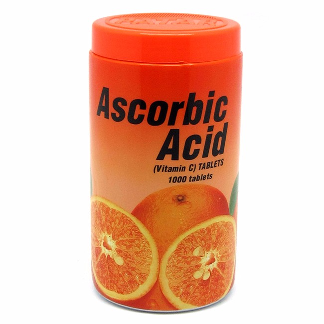 Тайский витамин С Patar Ascorbic Acid Vitamin C, 1000 табл / Patar Ascorbic Acid Vitamin C, 1000 tabl