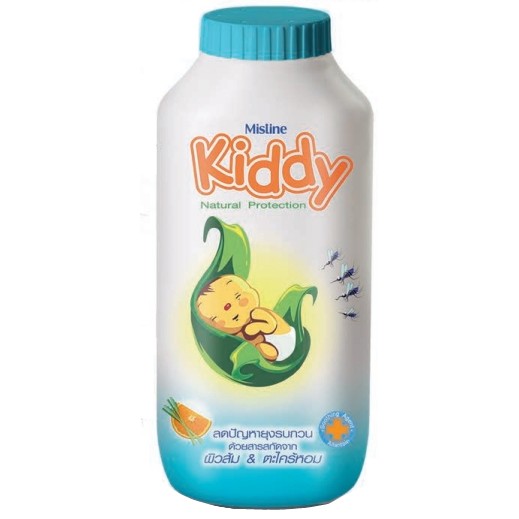 Детская пудра с защитой от комаров 100 гр / Mistine Kiddy Powder Natural Protection 100 g