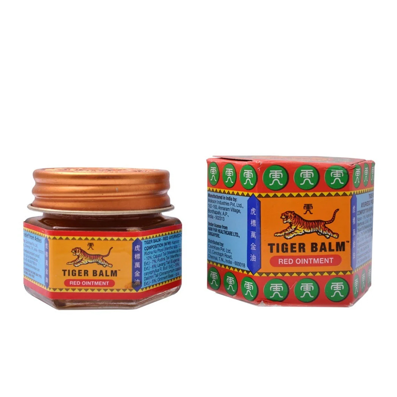 Красный тигровый бальзам, Tiger 10 гр. / Tiger balm Red ointment 10 гр.