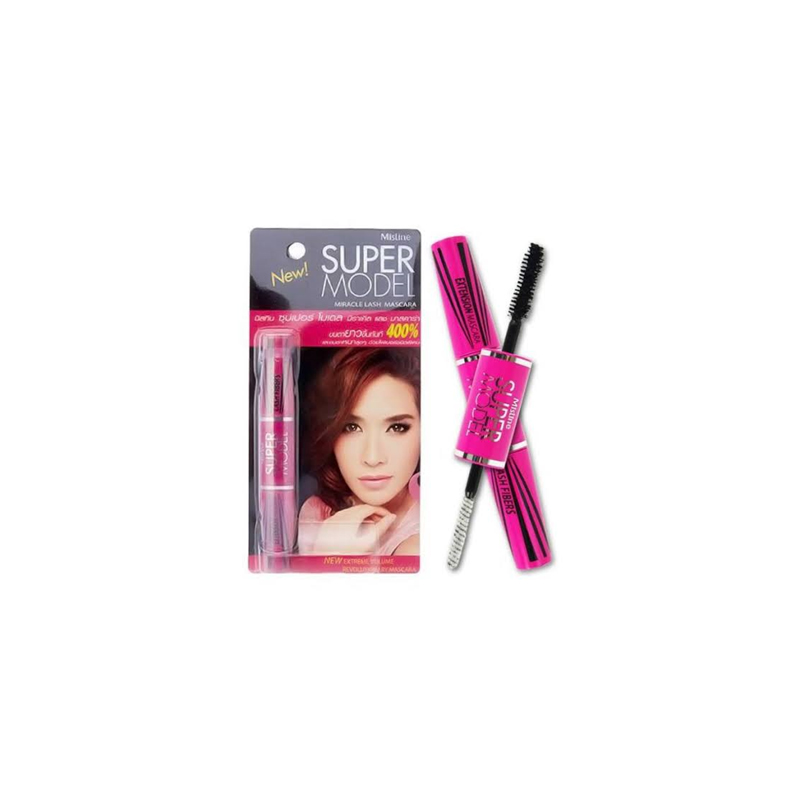 Тайская удлиняющая тушь для ресниц Mistine Super Model / Mistine Super Model Thai lengthening mascara