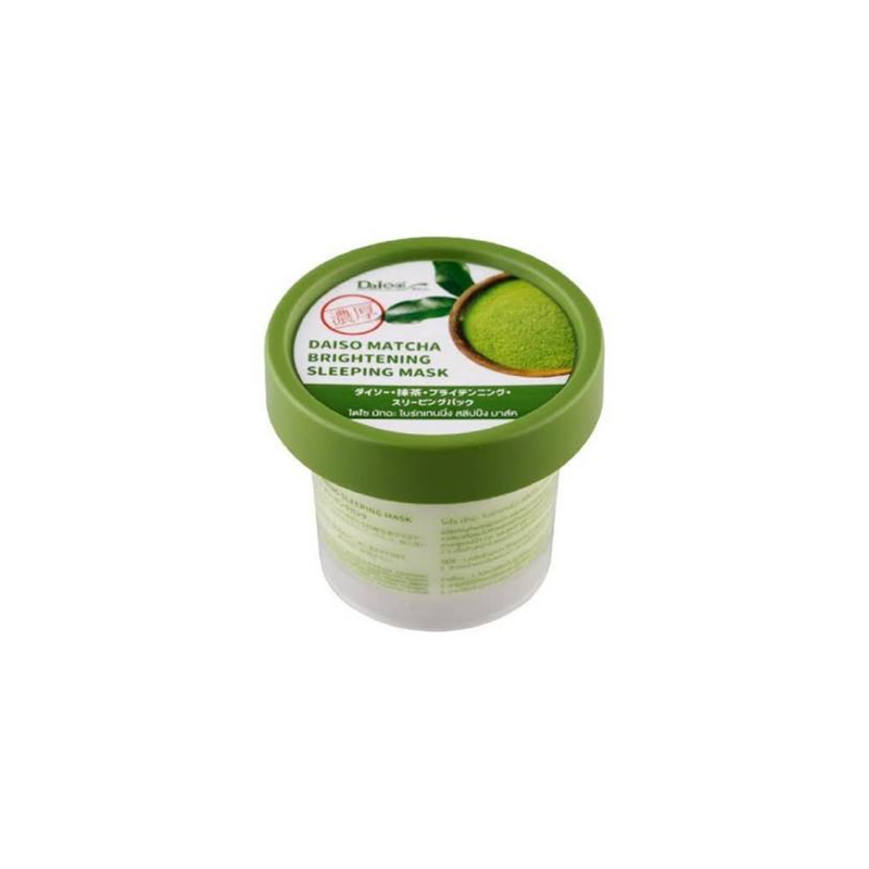 Ночная крем-маска с чаем Матча Daiso Matcha Sleeping Mask, 100 гр / Daiso Matcha Sleeping Mask, 100 g