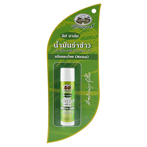 Abhai Herb Бальзам для губ с маслом рисовых отрубей Lemon 4rp / Abhai Herb Rice Bran Oil Lip Balm Lemon 4g.