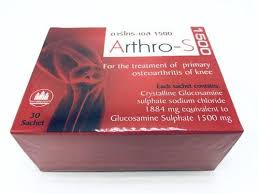 Глюкозамин для хрящей и суставов Arthro-S 1500 mg 30 саше / Arthro-S Glucosamine 1500 mg 30 sachet