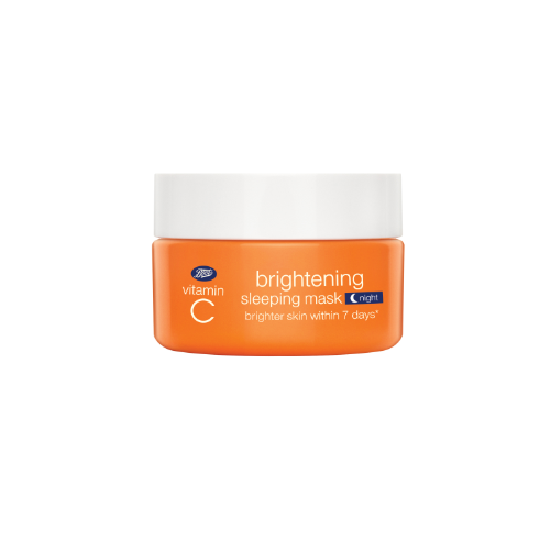 Boots Осветляющая маска для сна с витамином С 18ml. / Boots Vitamin C Brightening Sleeping Mask 18ml.