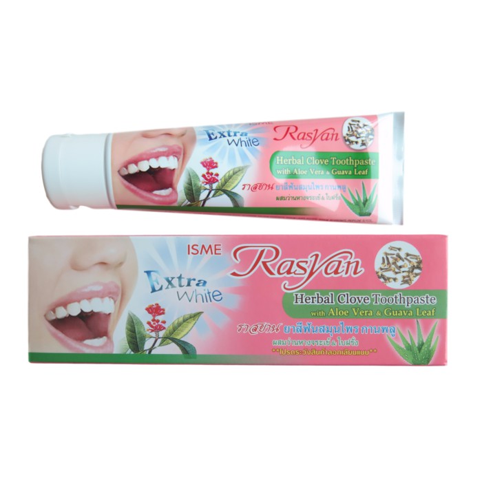 ЗУБНАЯ ПАСТА ISME RASYAN HERBAL CLOVE С ЭКСТРАКТАМИ ТРАВ 100 Гр / Toothpaste Rasyan Herb 100 gr